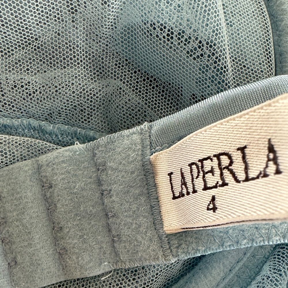 La Perla Light Blue Lace Bra - Picture 4 of 5
